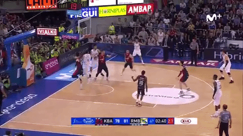 Doncic en la final de la ACB en su despedida del Real Madrid