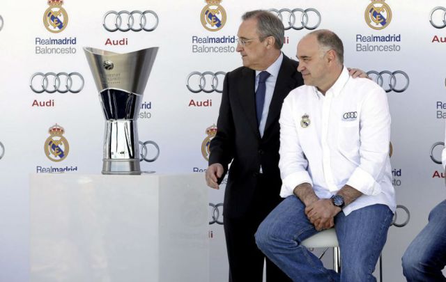 Pablo Laso y Florentino Pérez