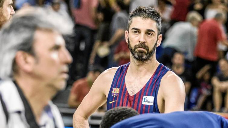 Juan Carlos Navarro triste derrota retirada