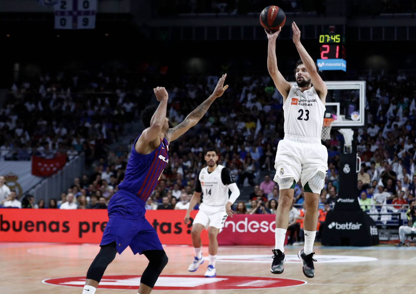 Sergio Llull final ACB Barcelona