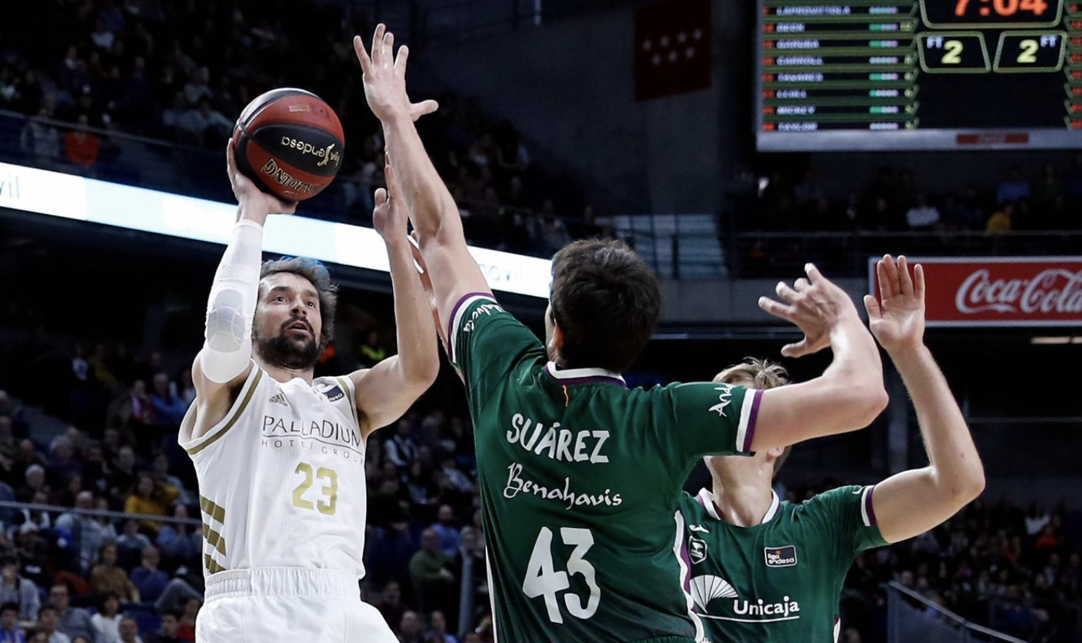 Sergio Llull Real Madrid Unicaja ACB