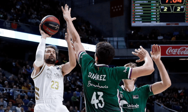 Sergio Llull Real Madrid Unicaja ACB