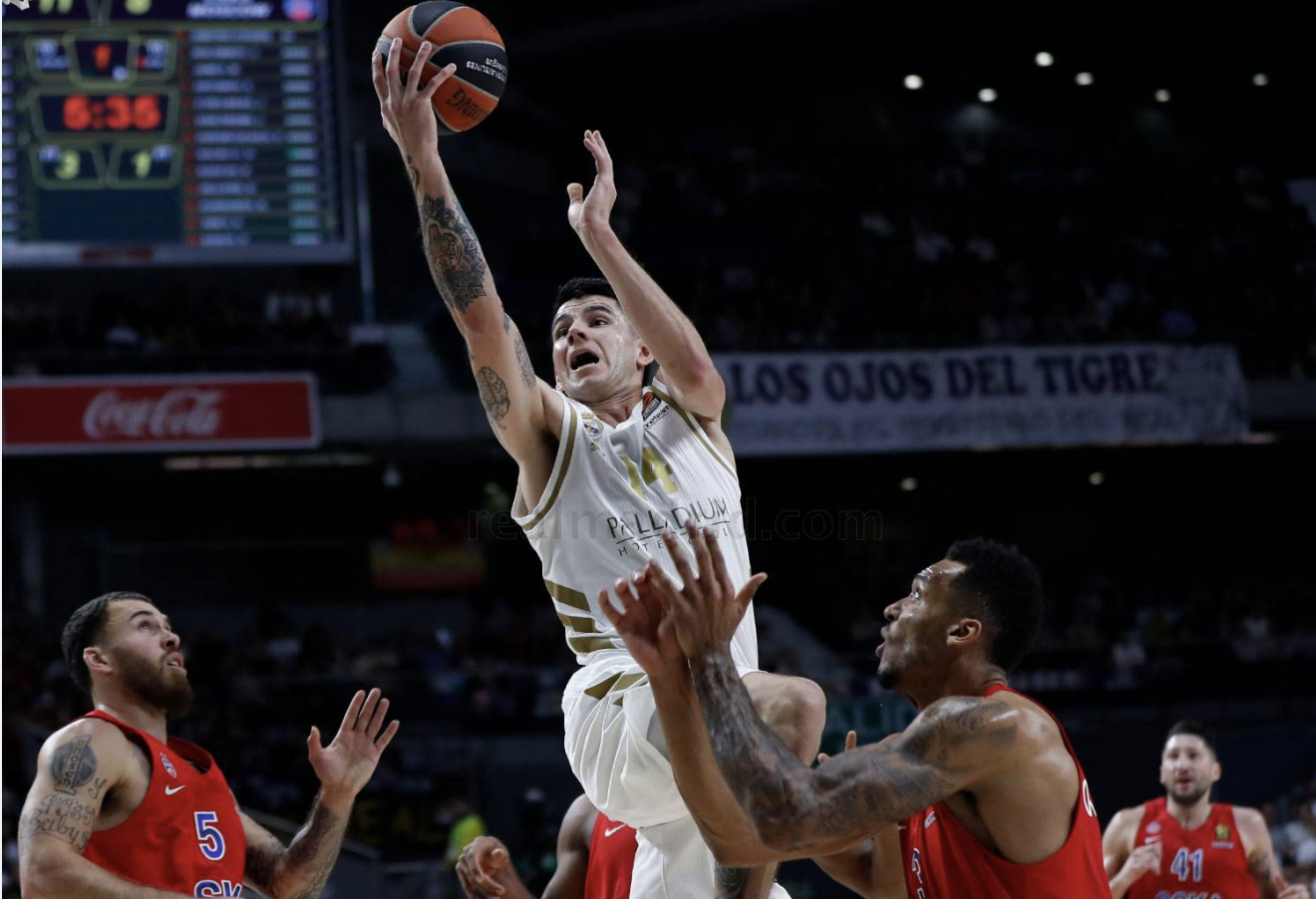 Gabriel Deck Real Madrid CSKA Euroliga