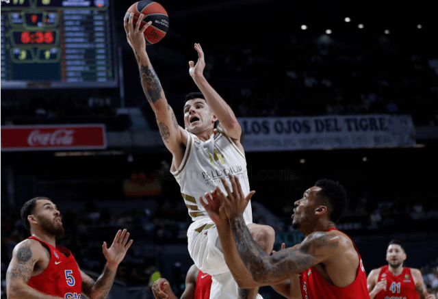 Gabriel Deck Real Madrid CSKA Euroliga