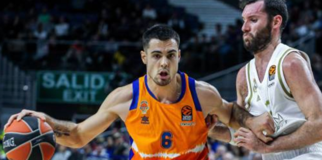 Alberto Abalde Rudy Fernández Valencia Real Madrid