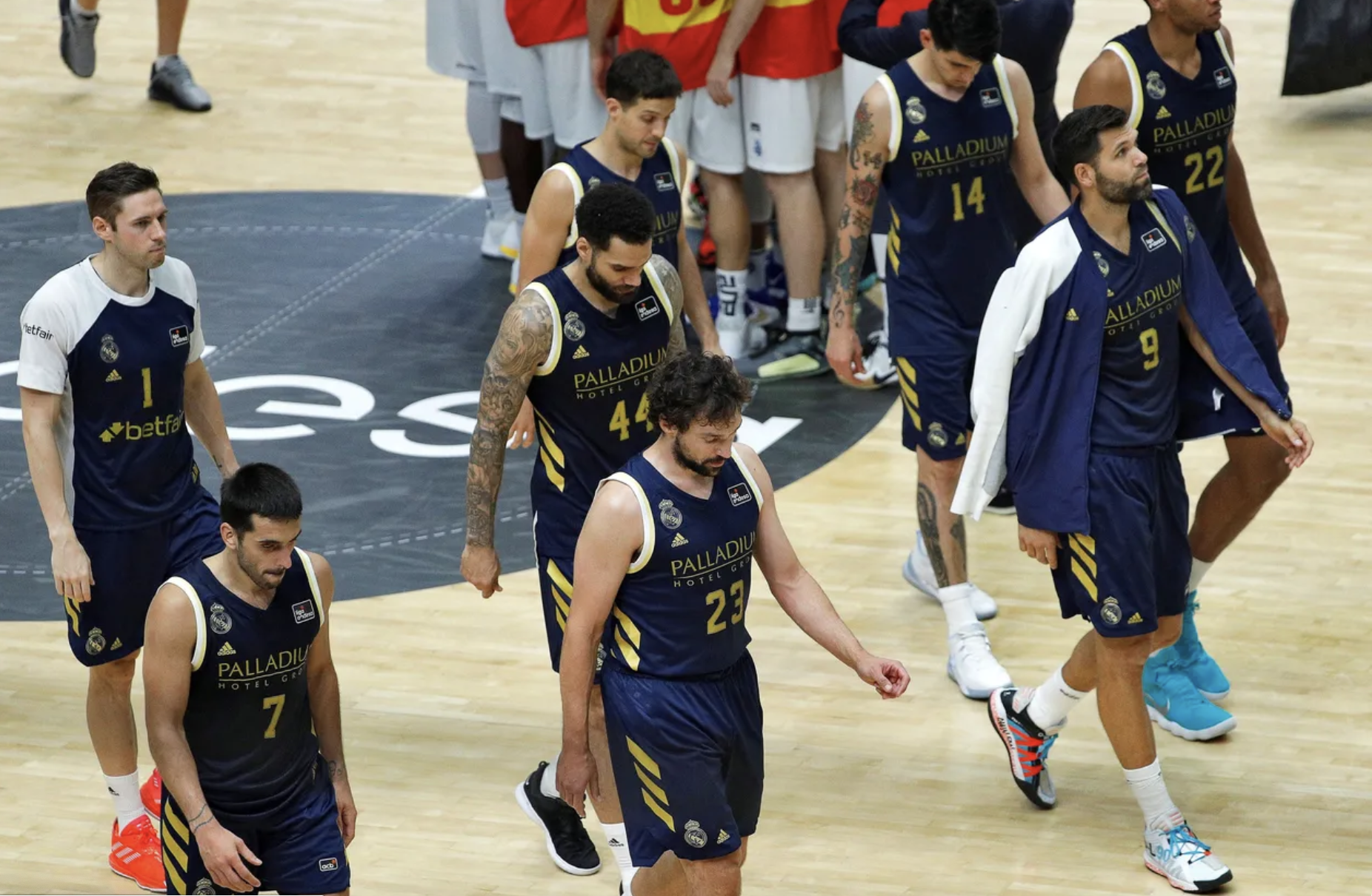 Real Madrid Campazzo Llull felipe reyes ACB 